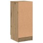 vidaXL Sideboards 2 τεμάχια Artisan Oak 30x30x70cm Κατασκευασμένο ξύλο