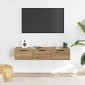 vidaXL Ντουλάπι τοίχου Artisan Oak 102x30x20 cm Κατασκευασμένο ξύλο