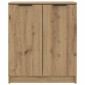 vidaXL Παπουτσοθήκη Αρτισιανή Δρυς 59x35x70 εκ. Επεξ. Ξύλο