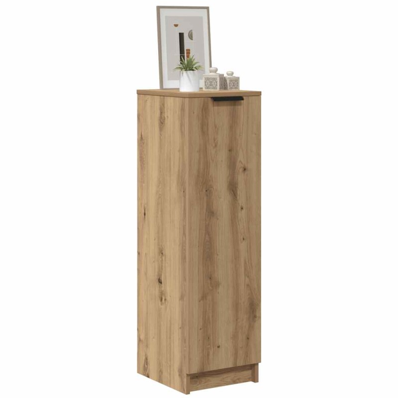 vidaXL Παπουτσοθήκη Χρώμα Αρτισιανή Δρυς 29,5x35x100,5 εκ. Επεξ. Ξύλο