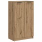 vidaXL Παπουτσοθήκη Αρτισιανή Δρυς 59x35x100,5 εκ. Επεξ. Ξύλο