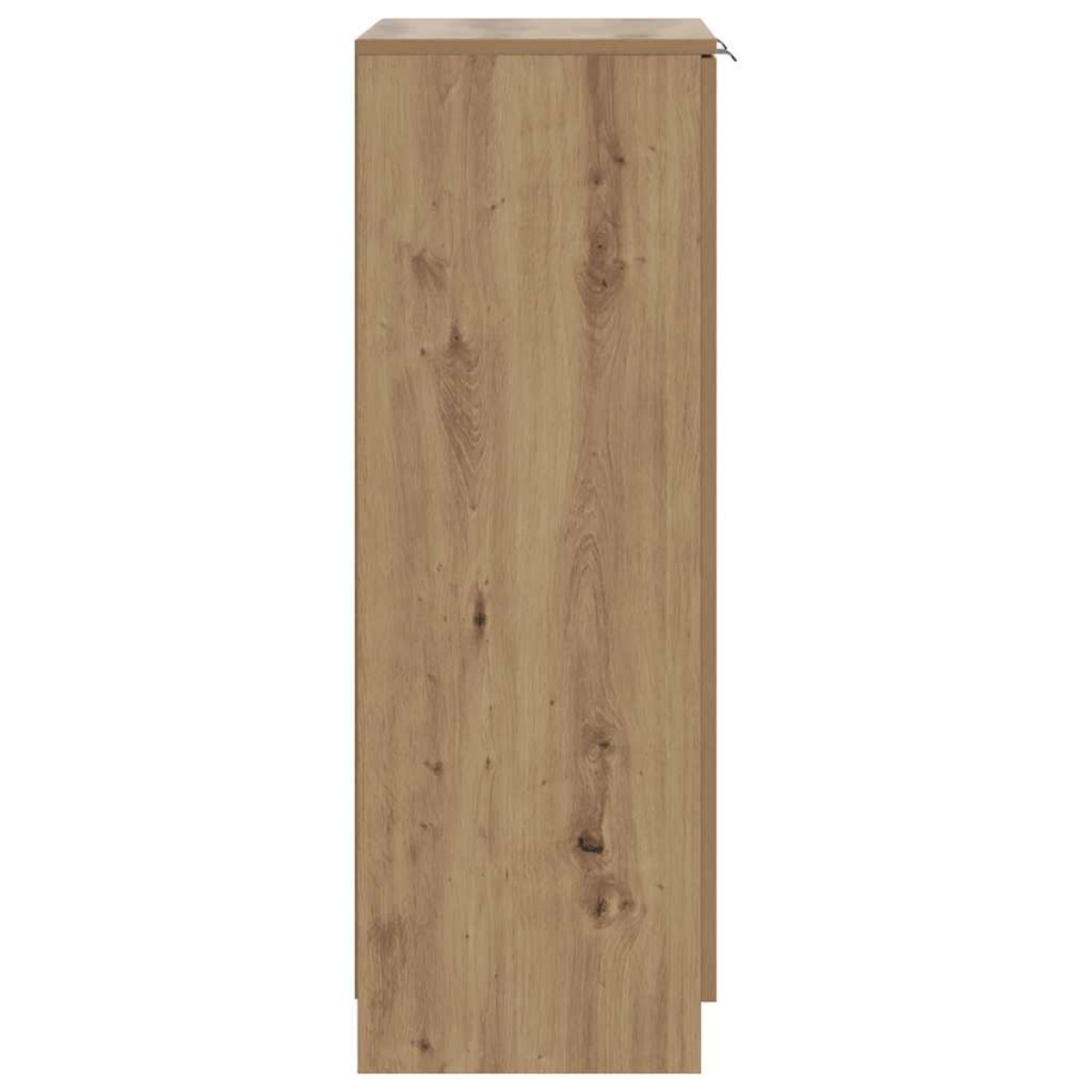 vidaXL Παπουτσοθήκη Αρτισιανή Δρυς 59x35x100,5 εκ. Επεξ. Ξύλο