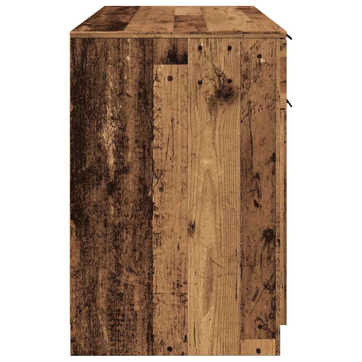 vidaXL Γραφείο Παλιό Ξύλο 100 x 50 x 75 εκ από Επεξεργασμένο Ξύλο