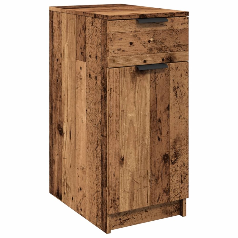 vidaXL Ντουλάπι Γραφείου Όψη Παλαιού Ξύλου 33x50x75 εκ. Επεξ. Ξύλο