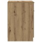 vidaXL Ντουλάπι Γραφείου Artisan Δρυς 33x50x75 εκ. Επεξεργασμένο Ξύλο