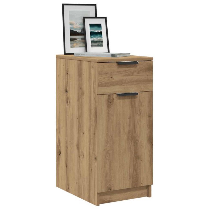 vidaXL Ντουλάπι Γραφείου Artisan Δρυς 33x50x75 εκ. Επεξεργασμένο Ξύλο