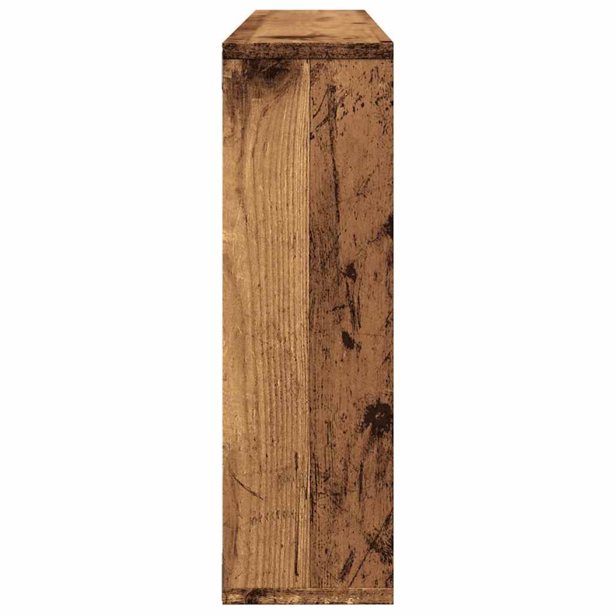 vidaXL Ράφι τοίχου Παλιό ξύλο 85x16x52,5 cm Κατασκευασμένο ξύλο