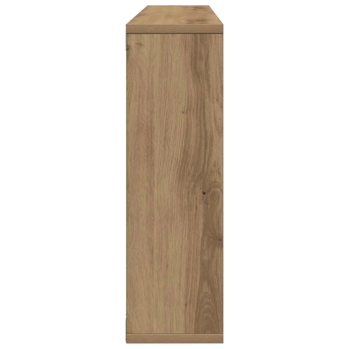 vidaXL Ράφι Τοίχου Χειροποίητο Δρυς 85x16x52,5 εκ. από Τεχνητό Ξύλο