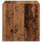 vidaXL Κουτί γλάστρας Παλιό ξύλο 40x40x40 cm Κατασκευασμένο ξύλο
