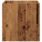 vidaXL Κουτί γλάστρας Παλιό ξύλο 40x40x40 cm Κατασκευασμένο ξύλο