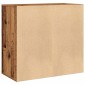vidaXL Ντουλάπι καλλυντικών Παλιό ξύλο 80x40x75 cm Κατασκευασμένο ξύλο