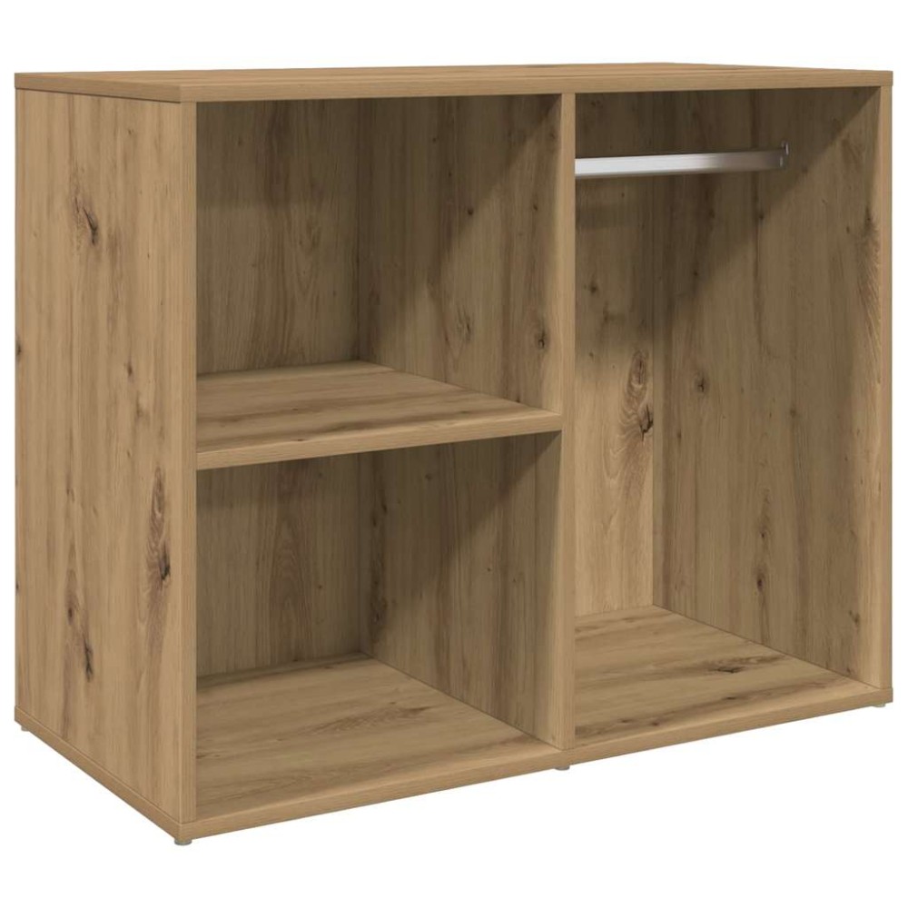 vidaXL Ντουλάπι ντύσιμο Artisan δρυς 80x40x65 cm Κατασκευασμένο ξύλο