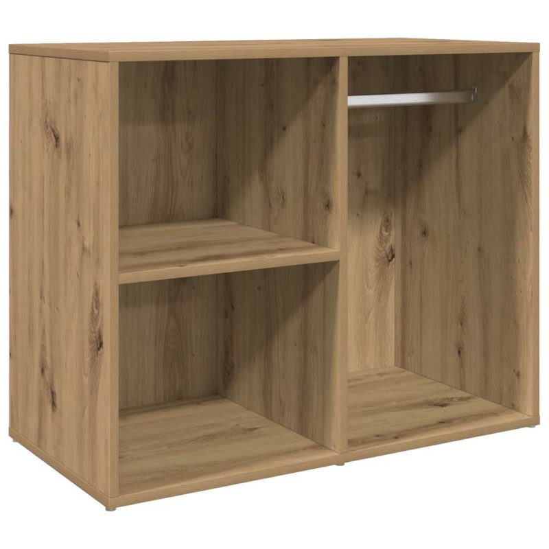 vidaXL Ντουλάπι ντύσιμο Artisan δρυς 80x40x65 cm Κατασκευασμένο ξύλο