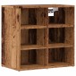 vidaXL Ντουλάπες Παπουτσιών 2 τμχ Παλιό Ξύλο 52x30x50 cm