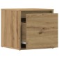 vidaXL Συρτάρι Box Artisan Δρυς 40,5x40x40 cm Ξύλο μηχανής