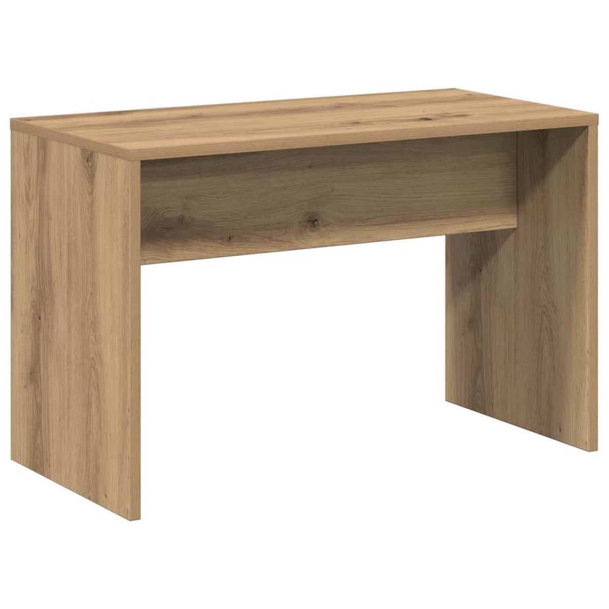 vidaXL Σκαμπό Μπουντουάρ Δρυς τεχνίτης 70 x 35 x 45 εκ. Επεξ. Ξύλο