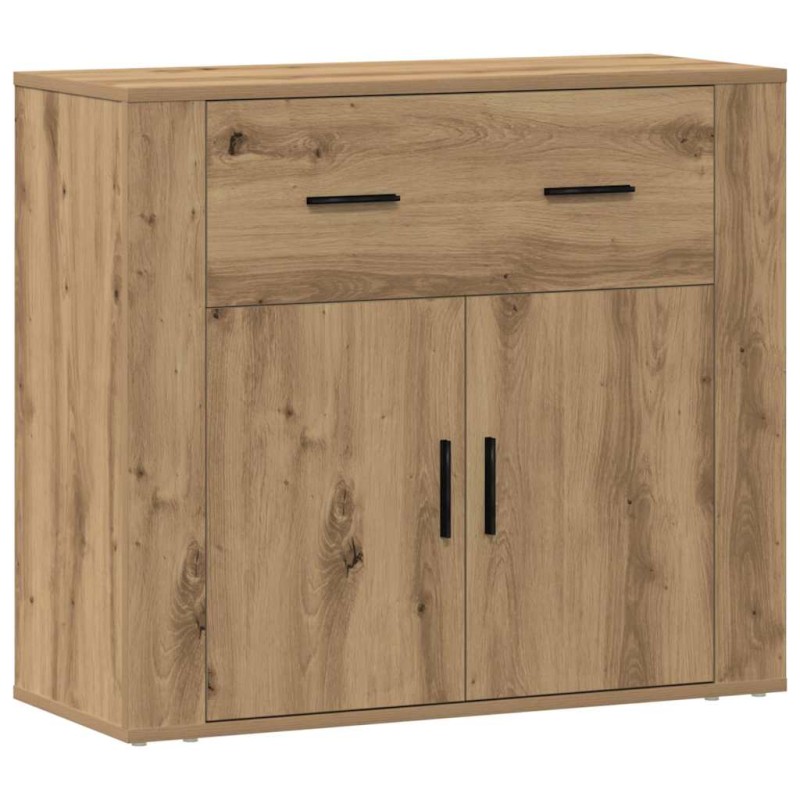 vidaXL Ντουλάπι Artisian Δρυς 80x33x70 εκ. από Επεξεργασμένο Ξύλο