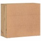 vidaXL Ντουλάπι Artisian Δρυς 80x33x70 εκ. από Επεξεργασμένο Ξύλο