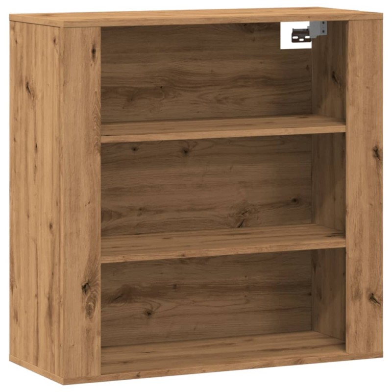 vidaXL Ντουλάπι Τοίχου Αρτισιανή Δρυς 80x33x80 εκ. Επεξεργασμένο Ξύλο