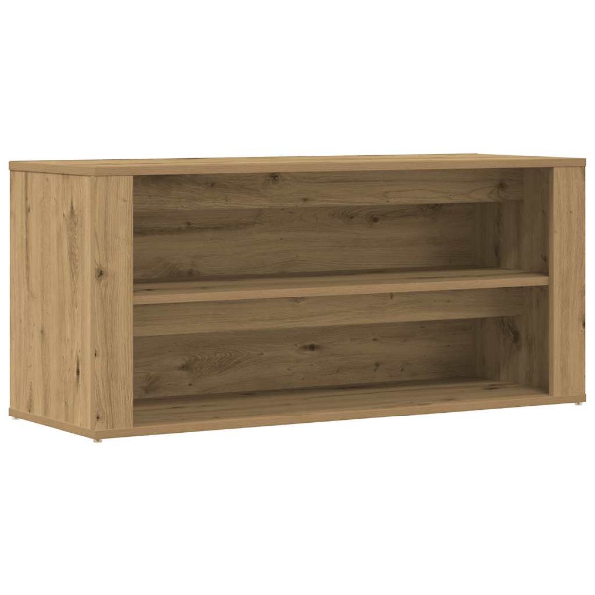 vidaXL Πάγκος Παπουτσιών Artisan Δρυς 100x35x45 εκ. Επεξεργασμένο Ξύλο