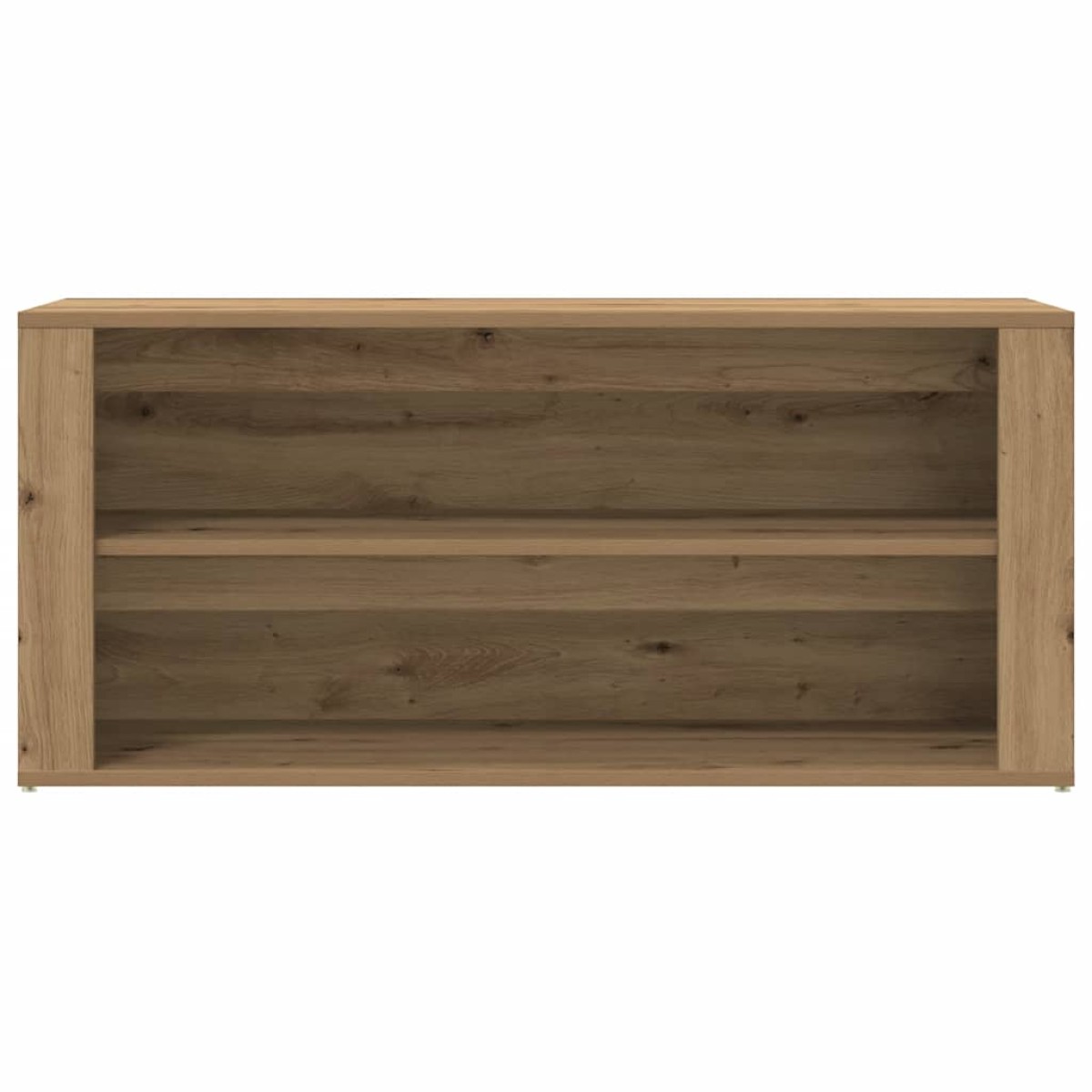 vidaXL Πάγκος Παπουτσιών Artisan Δρυς 100x35x45 εκ. Επεξεργασμένο Ξύλο