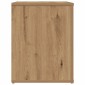vidaXL Πάγκος Παπουτσιών Artisan Δρυς 100x35x45 εκ. Επεξεργασμένο Ξύλο