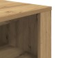 vidaXL Πάγκος Παπουτσιών Artisan Δρυς 100x35x45 εκ. Επεξεργασμένο Ξύλο