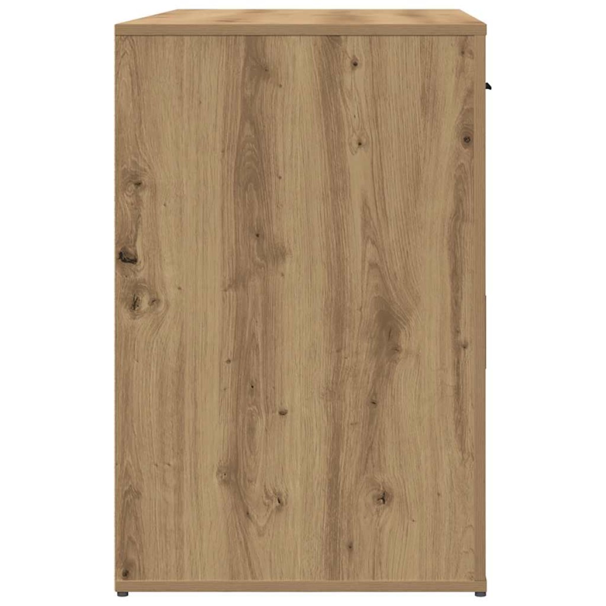 vidaXL Γραφείο Αρτισιανή Δρυς 100x49x75 εκ. από Επεξεργασμένο Ξύλο