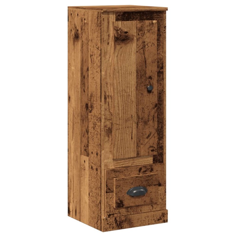 vidaXL Ντουλάπι Όψη Παλαιού Ξύλου 36x35,5x103,5 εκ. Επεξεργασμένο Ξύλο