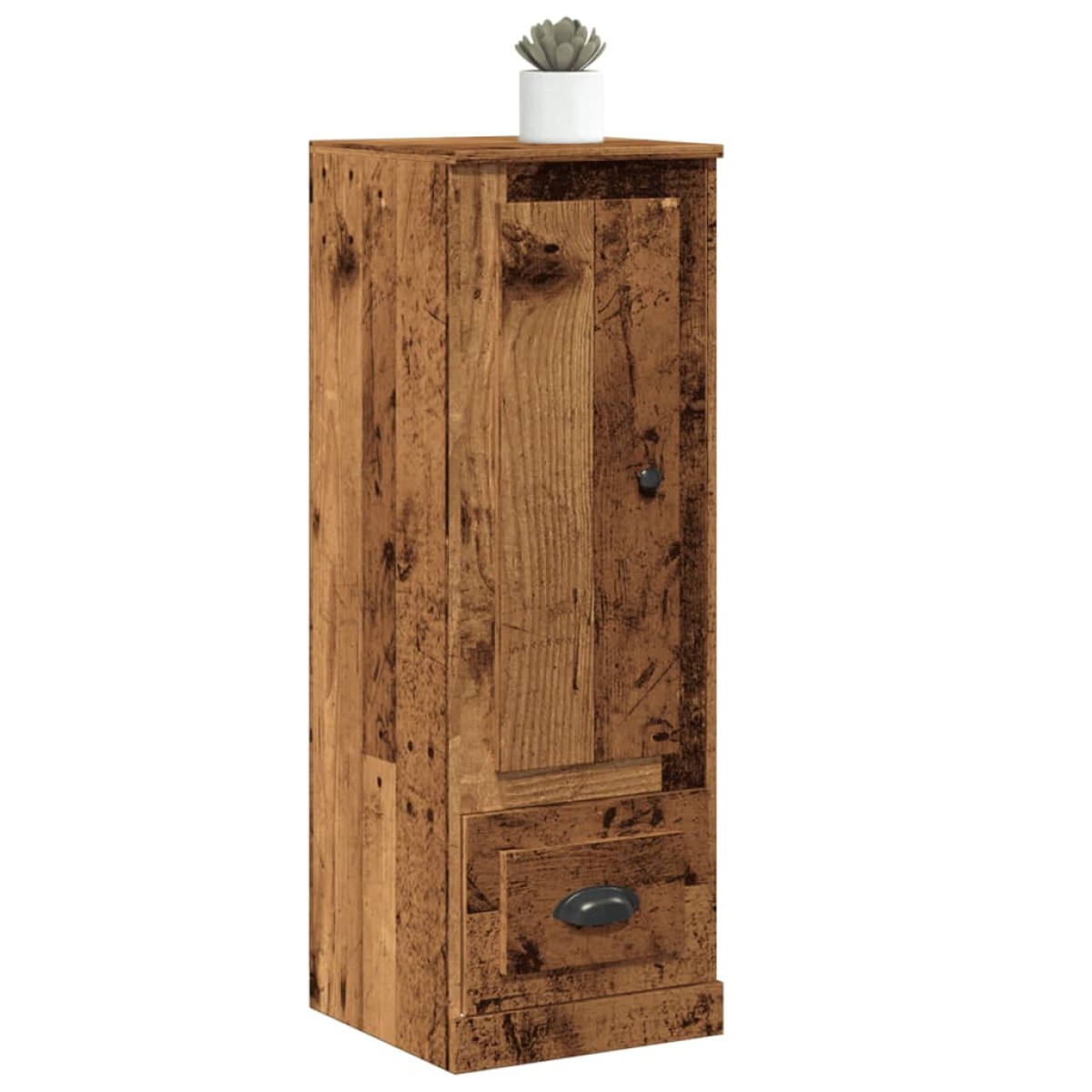 vidaXL Ντουλάπι Όψη Παλαιού Ξύλου 36x35,5x103,5 εκ. Επεξεργασμένο Ξύλο