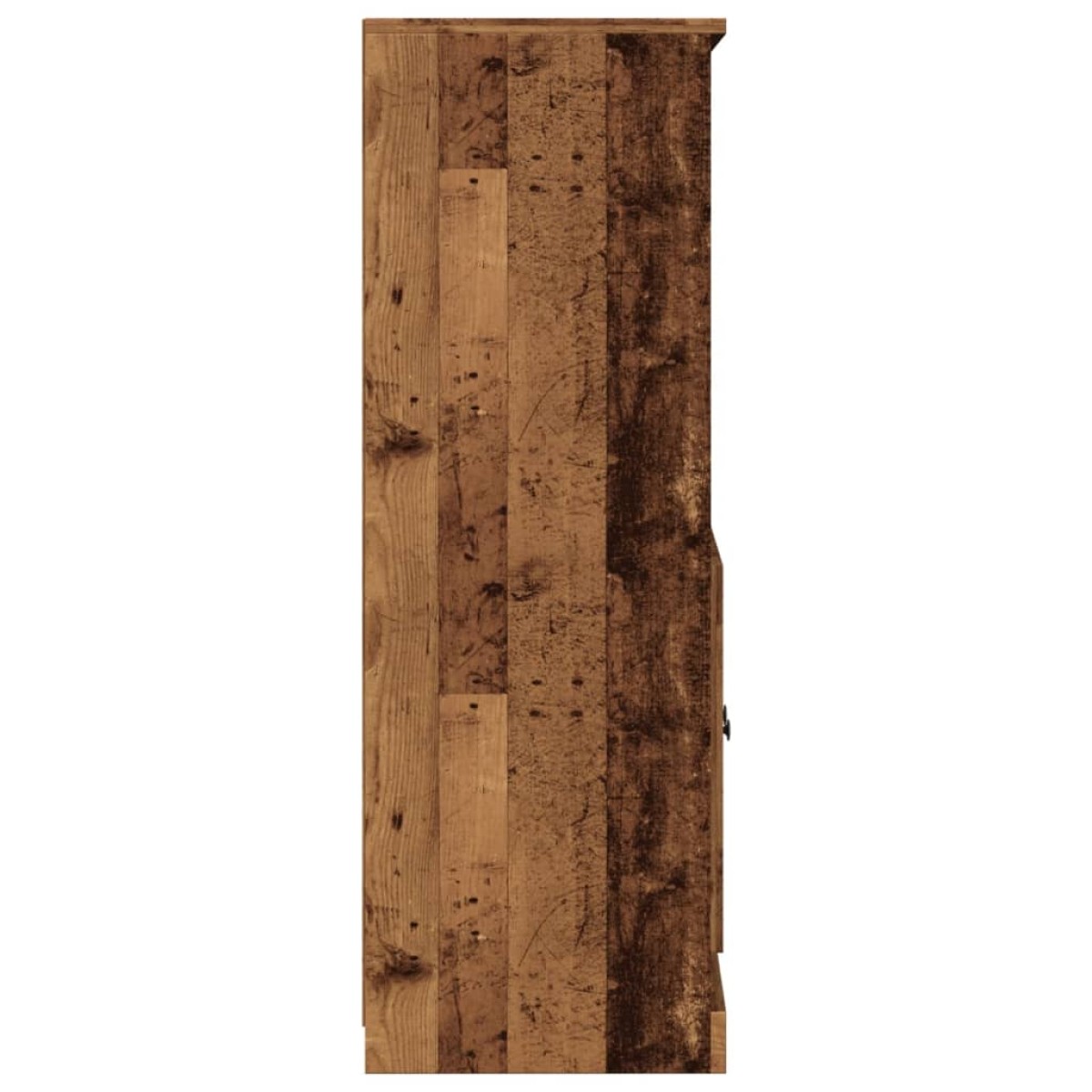 vidaXL Ντουλάπι Όψη Παλαιού Ξύλου 60 x 35,5 x 103,5 εκ. Επεξ. Ξύλο