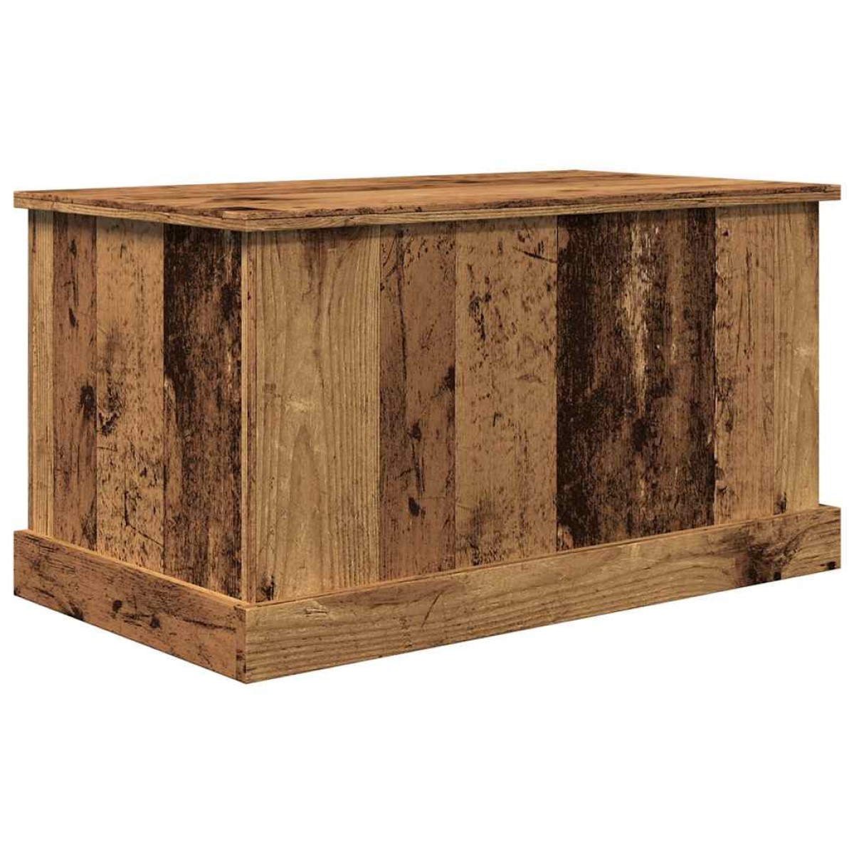 vidaXL Κουτί Αποθήκευσης Όψη Παλαιού Ξύλου 70x40x38 εκ. Επεξ.Ξύλο