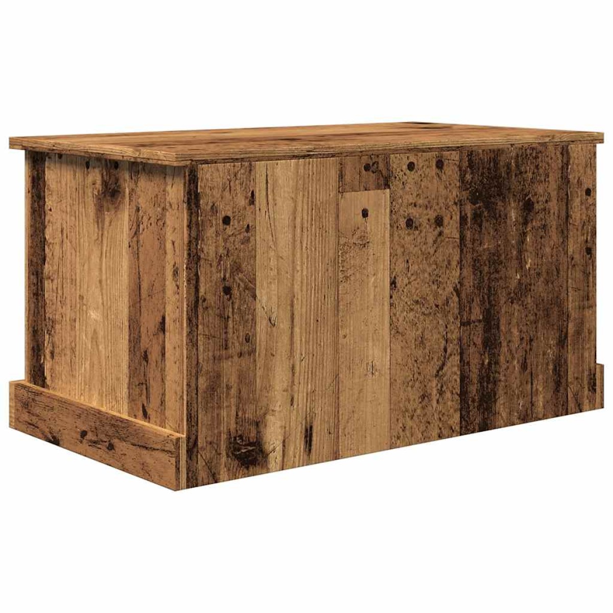 vidaXL Κουτί Αποθήκευσης Όψη Παλαιού Ξύλου 70x40x38 εκ. Επεξ.Ξύλο