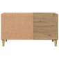 ντουλάπι δίσκων vidaXL Δρυς τεχνίτης 84,5x38x48 cm Κατασκευασμένο ξύλο