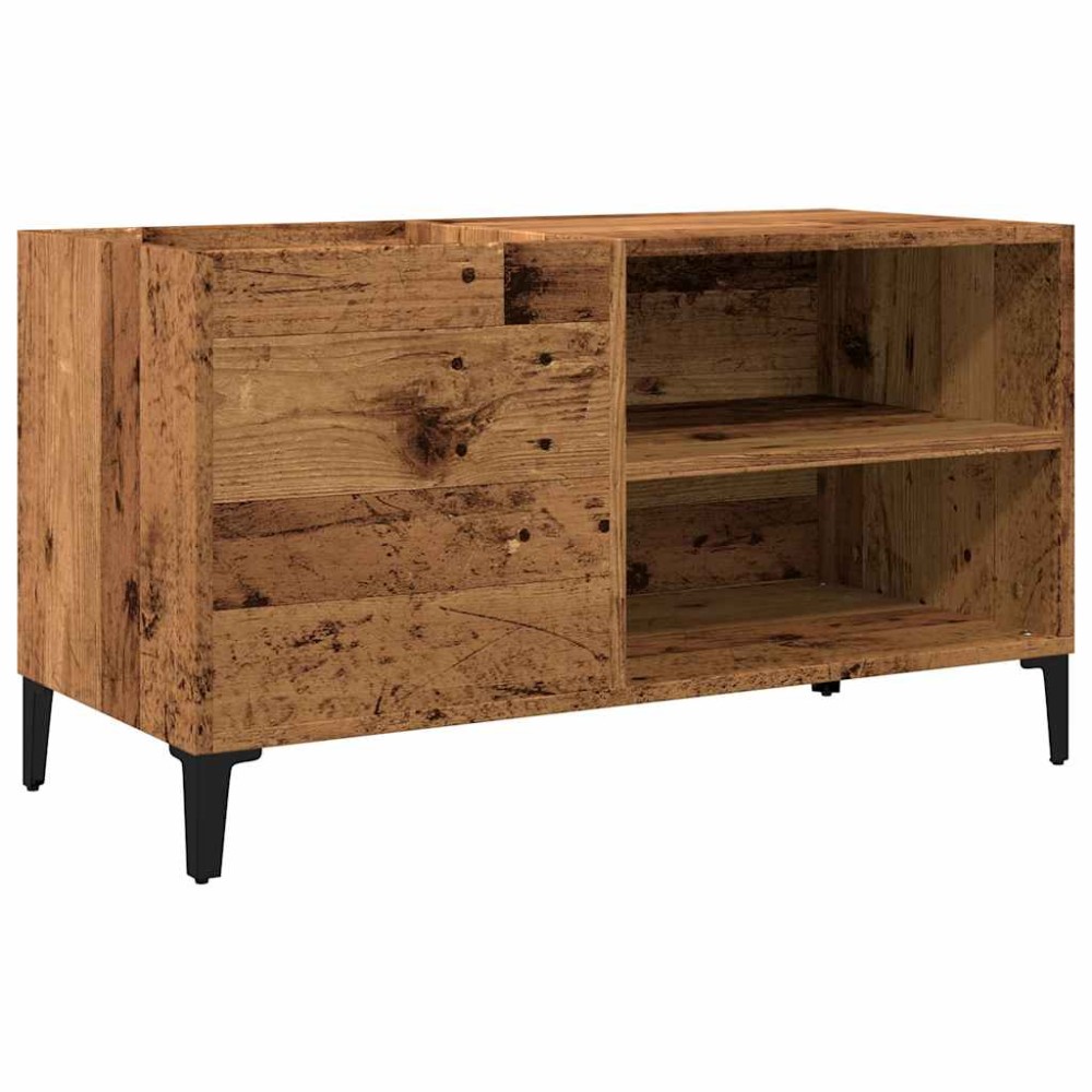 vidaXL Δισκοθήκη Παλιό Ξύλο 84,5 x 38 x 48 εκ. από Επεξεργασμένο Ξύλο