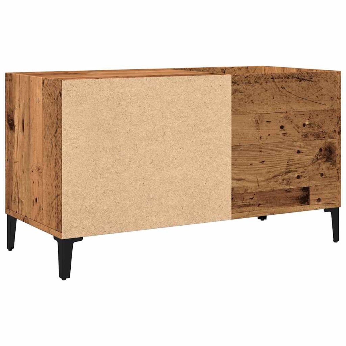 vidaXL Δισκοθήκη Παλιό Ξύλο 84,5 x 38 x 48 εκ. από Επεξεργασμένο Ξύλο
