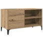 ντουλάπι δίσκων vidaXL Δρυς τεχνίτης 84,5x38x48 cm Κατασκευασμένο ξύλο