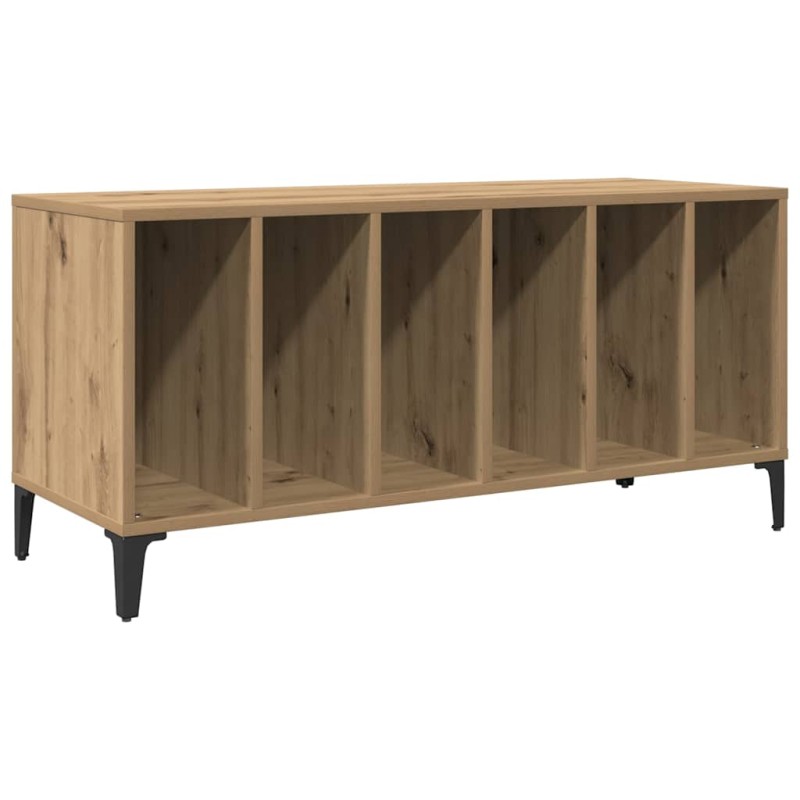 vidaXL Έπιπλο Δίσκων τεχνίτης Δρυς 100x38x48 εκ από Επεξεργασμένο Ξύλο