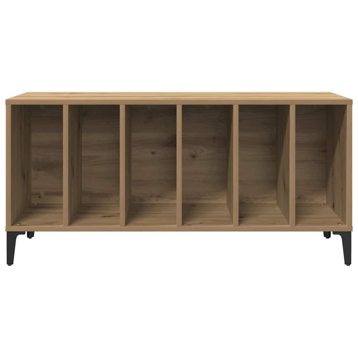 vidaXL Έπιπλο Δίσκων τεχνίτης Δρυς 100x38x48 εκ από Επεξεργασμένο Ξύλο