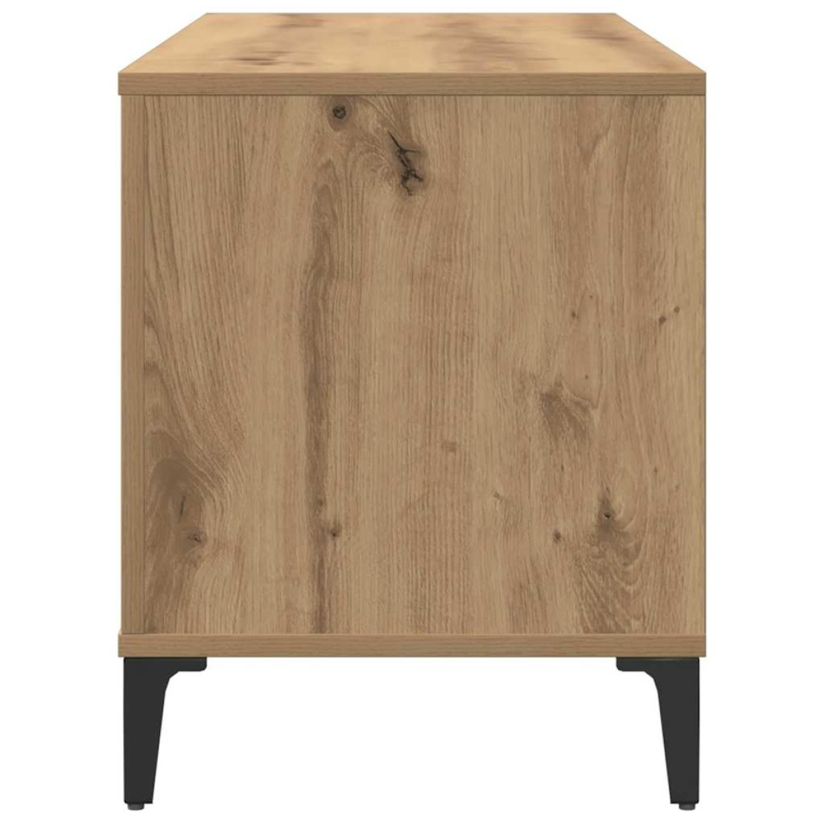 vidaXL Έπιπλο Δίσκων τεχνίτης Δρυς 100x38x48 εκ από Επεξεργασμένο Ξύλο