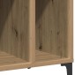 vidaXL Έπιπλο Δίσκων τεχνίτης Δρυς 100x38x48 εκ από Επεξεργασμένο Ξύλο