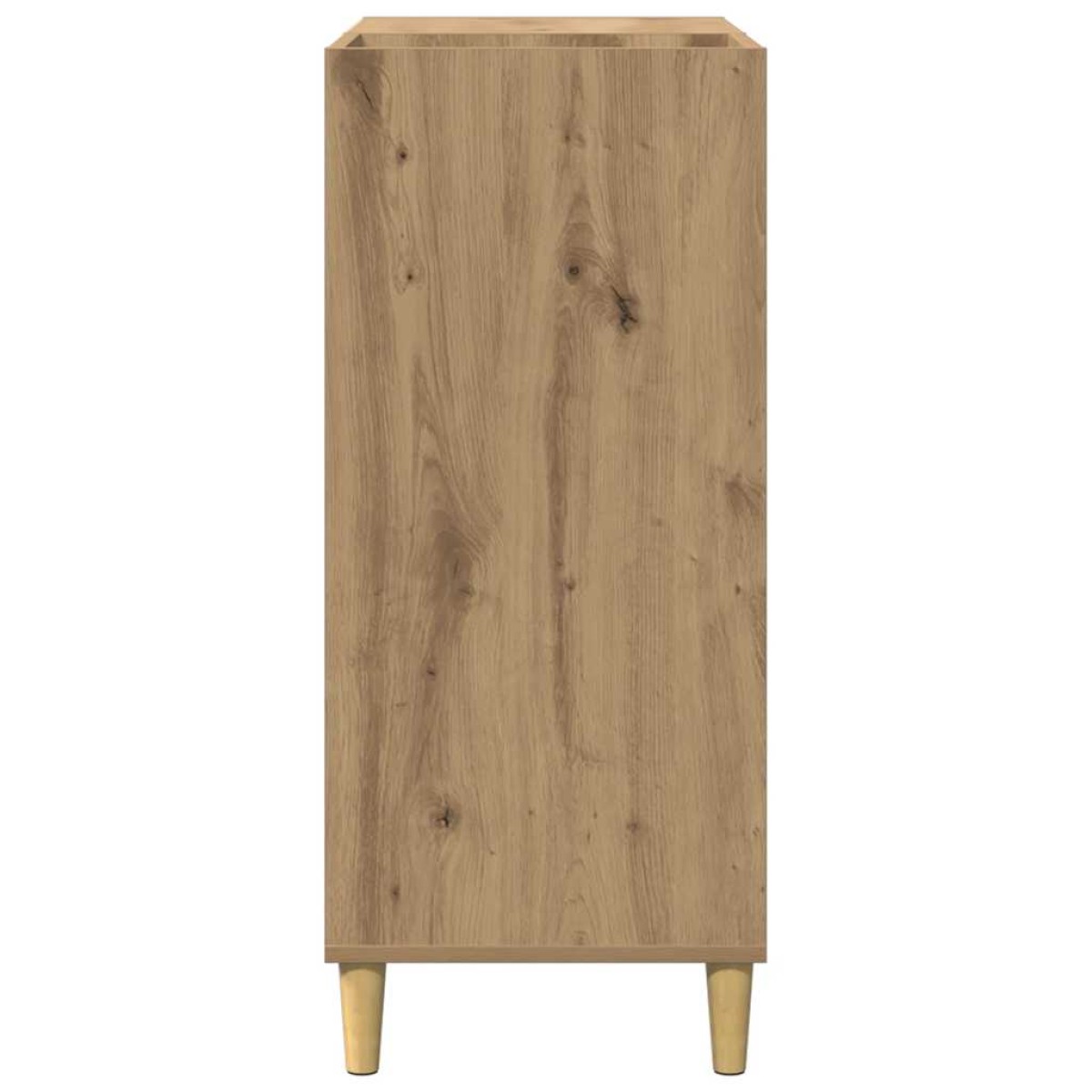 vidaXL Δισκοθήκη τεχνίτης Δρυς 84,5 x 38 x 89εκ από Επεξεργασμένο Ξύλο