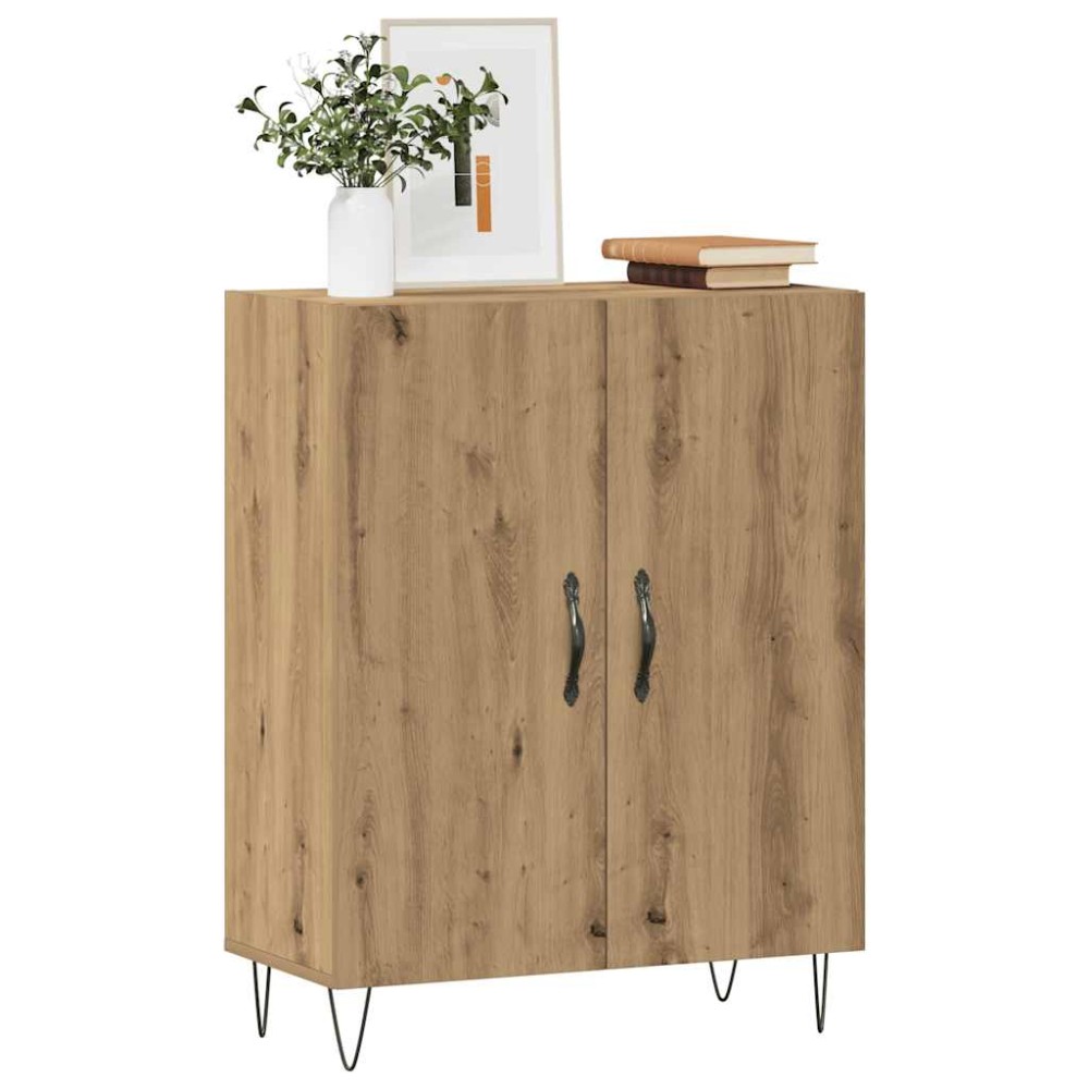 vidaXL Ντουλάπι τεχνίτης Δρυς 69,5 x 34 x 90 εκ. Επεξεργασμένο Ξύλο