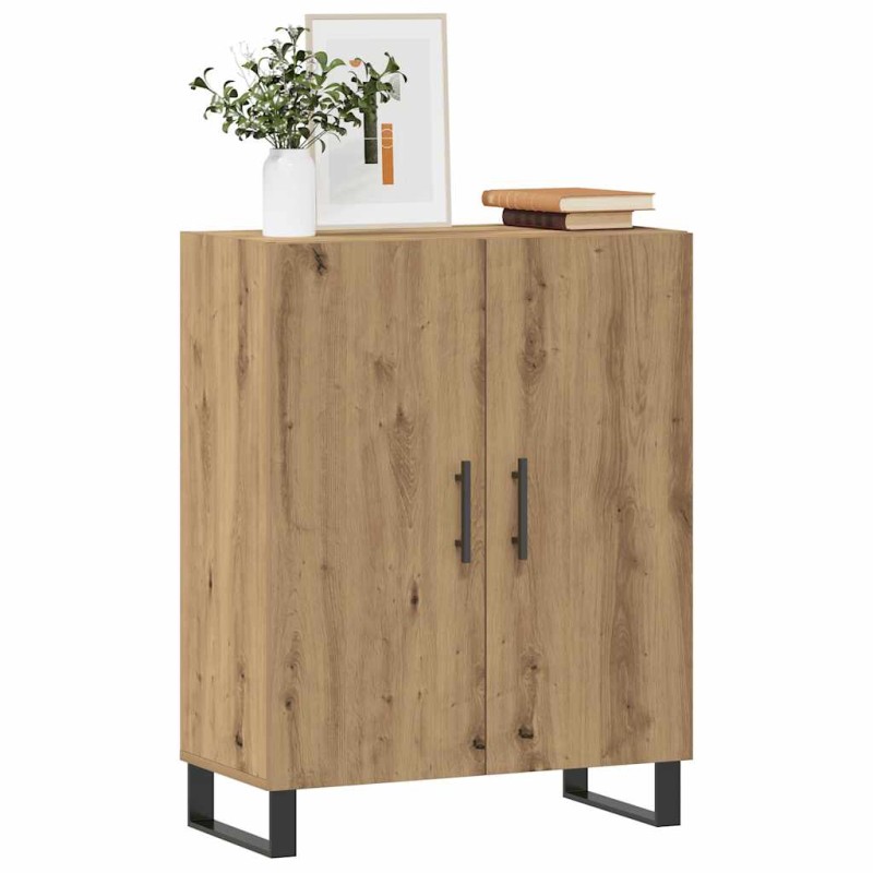 vidaXL Ντουλάπι τεχνίτης Δρυς 69,5 x 34 x 90 εκ. Επεξεργασμένο Ξύλο