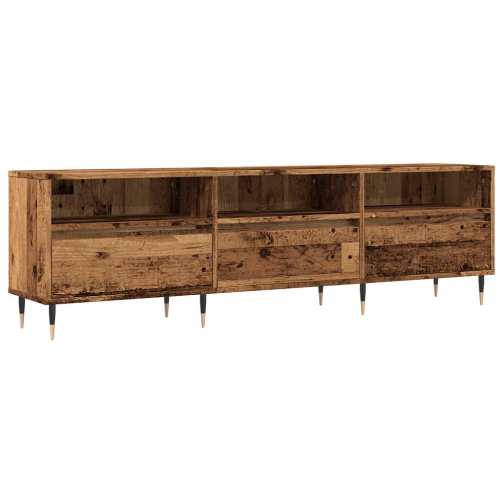 vidaXL Έπιπλο Τηλεόρασης Παλιό Ξύλο 150x30x44,5 εκ. Επεξεργασμένο Ξύλο