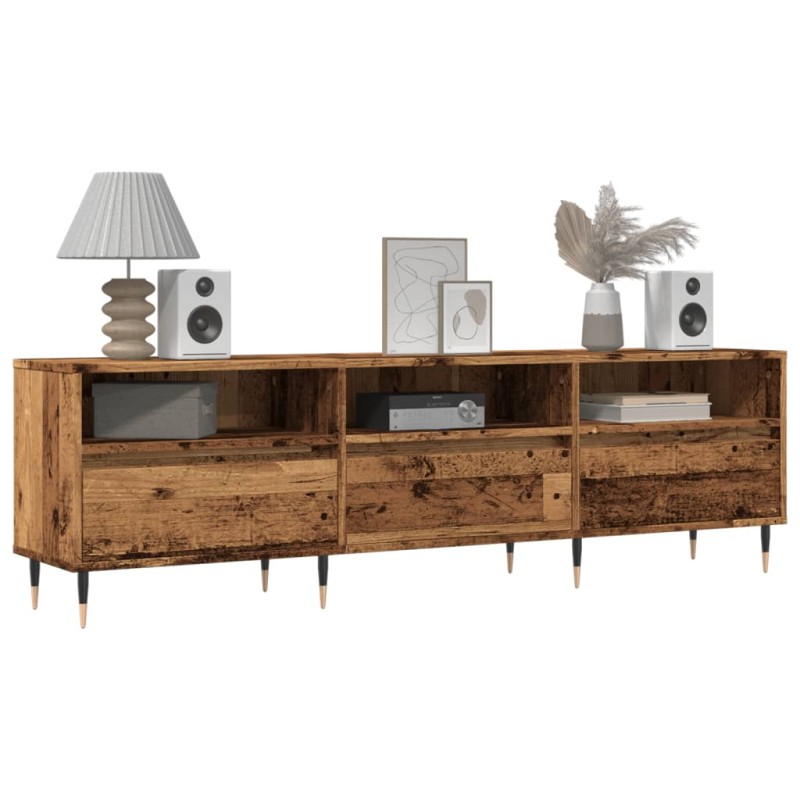 vidaXL Έπιπλο Τηλεόρασης Παλιό Ξύλο 150x30x44,5 εκ. Επεξεργασμένο Ξύλο