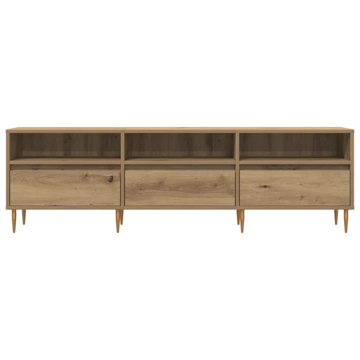 vidaXL Έπιπλο Τηλεόρασης τεχνίτης Δρυς 150x30x44,5 εκ.