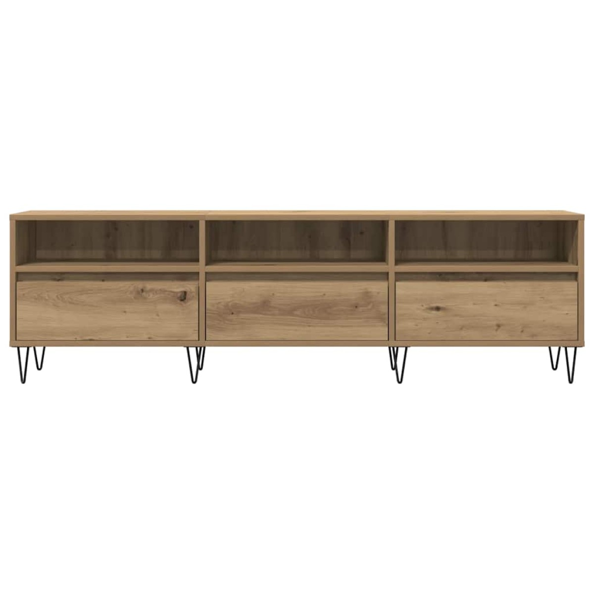 vidaXL Έπιπλο Τηλεόρασης τεχνίτης Δρυς 150x30x44,5 εκ.