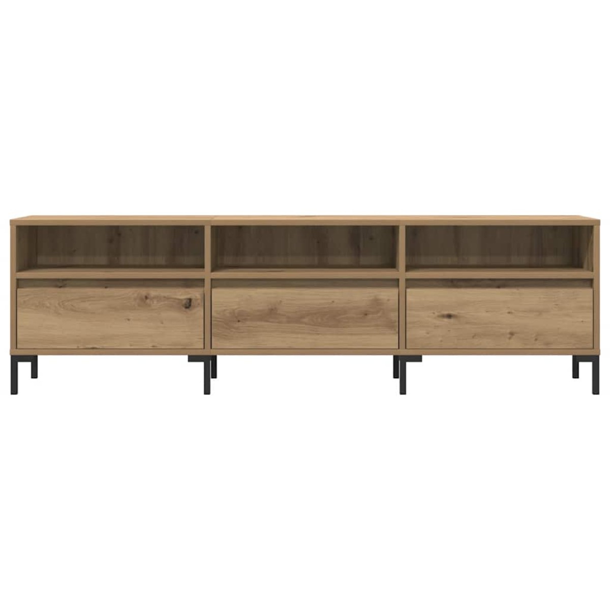 vidaXL Έπιπλο Τηλεόρασης τεχνίτης Δρυς 150x30x44,5 εκ