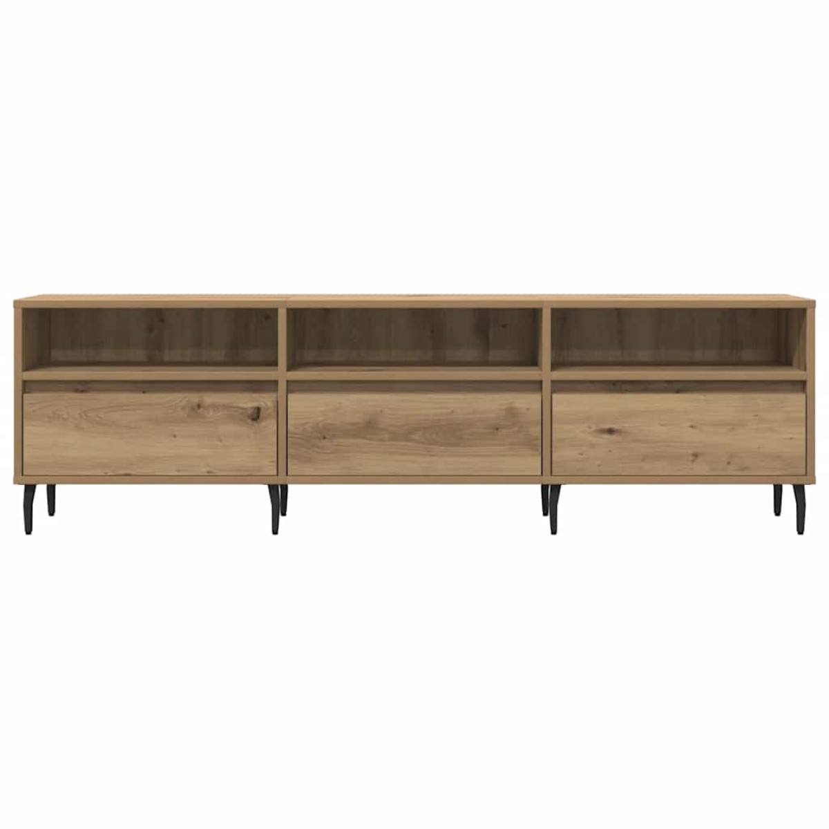 vidaXL Έπιπλο Τηλεόρασης τεχνίτης Δρυς 150x30x44,5 εκ.